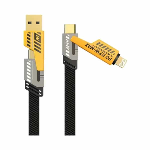 Cable Kelyx USB 4 en 1 - Type C / USB 3.0 / Lightning 1.5mts