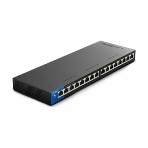 Switch Linksys LGS116 16 puertos Gigabit metálico