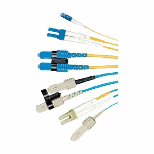 Pigtail de fibra Siemon XGLO monomodo SC UPC OS1/OS2 simplex 900um LSOH 2m FP1B-SCUL-02H