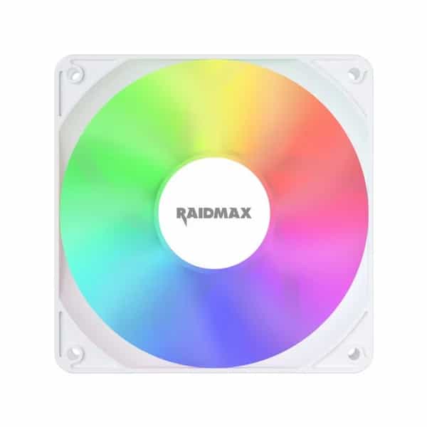 Cooler Fan 120mm ARGB Pmw Raidmax X-Air White