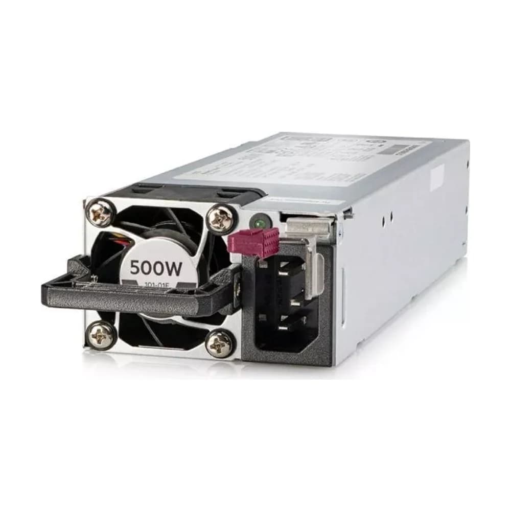 Fuente HPE 500W Flex Slot Platinum Hot Plug Low Halogen 865408-B21