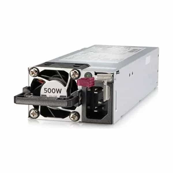 Fuente HPE 500W Flex Slot Platinum Hot Plug Low Halogen 865408-B21