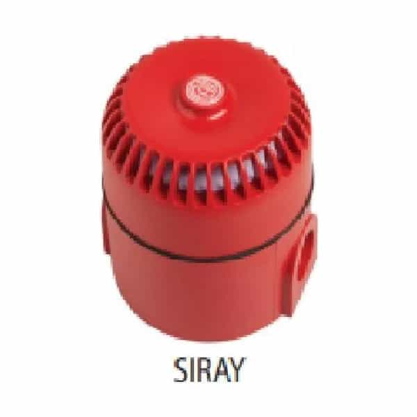 Sirena analógica direccionable Cofem 95 dB SIRAY