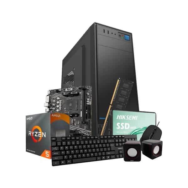 PC Kelyx AMD Ryzen 5 3400G 8GB SSD 480GB (MSI) sin sistema operativo