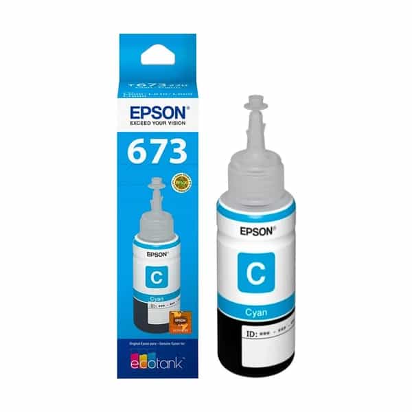 Botella de Tinta Epson 673 Cian