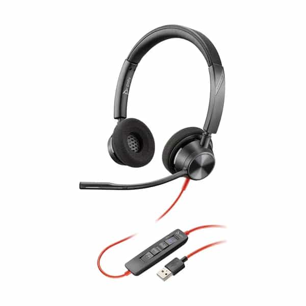 Auriculares Poly Plantronics Blackwire BW3320-M USB-A Microsoft Teams 214012-101