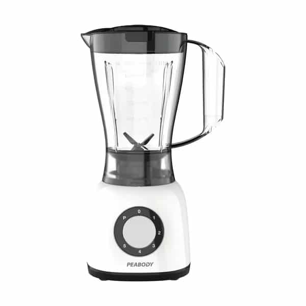 Licuadora Peabody Blanca 1.5L 600W 5 Velocidades PE-LN610B