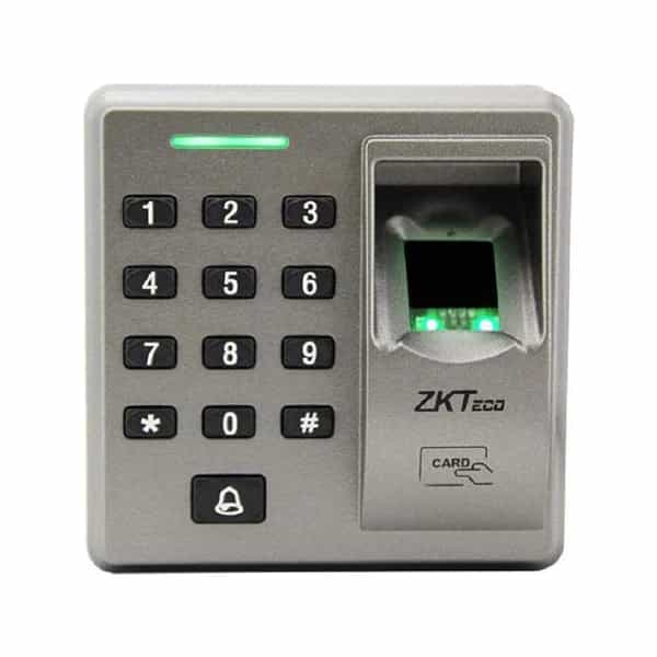 Lector esclavo de huella y tarjeta EM ZKTeco RS485 con teclado FR1300