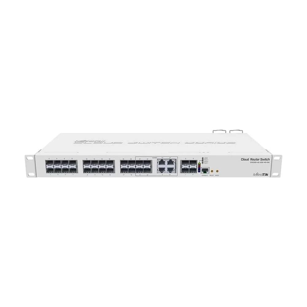 Switch MikroTik CRS328-4C-20S-4S+RM 20 SFP + 4 SFP+ + 4 combo con fuente