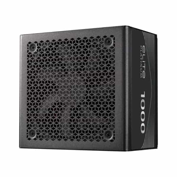 Fuente Cooler Master Elite Platinum 1000W 80 Plus Platinum modular ATX 3.1 MPE-A0F1-AFP-C3B0CAR