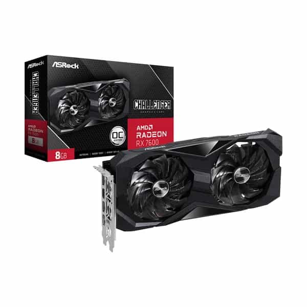 Placa de Video Asrock RX 7600 8GB Challenger