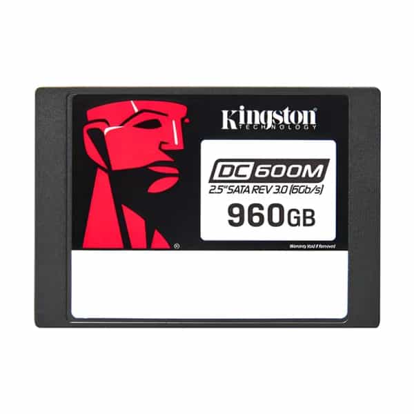 Disco SSD Kingston DC600 960GB 2.5" SATA III para servidor SEDC600M/960G