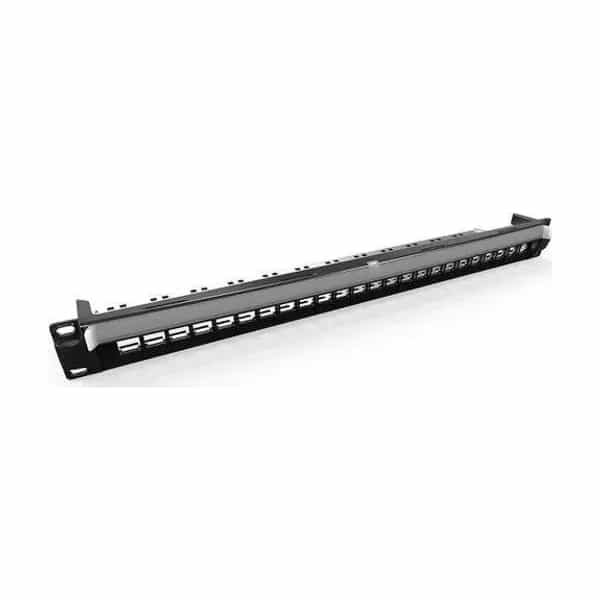 Patch panel Furukawa 24 puertos blindado descargado DWR