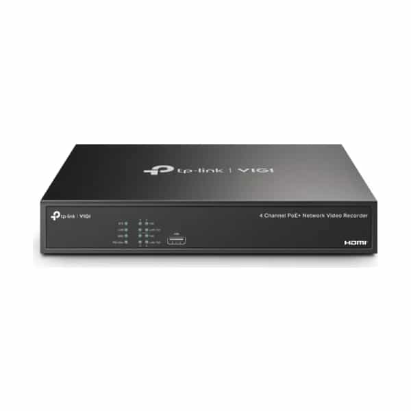 NVR TP-Link VIGI NVR1004H-4P 4 canales con 4 puertos PoE+