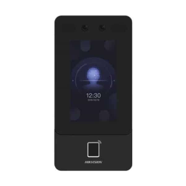 Control de acceso facial Hikvision pantalla táctil 4.3" 1500 rostros DS-K1T342MFWX-E1