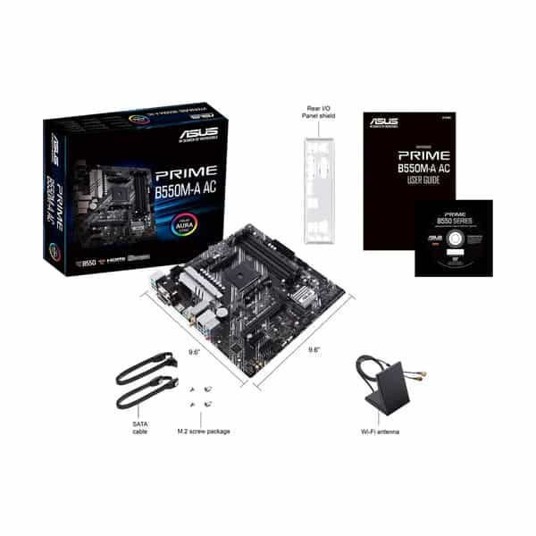 Motherboard ASUS PRIME B550M-A AC AM4 DDR4
