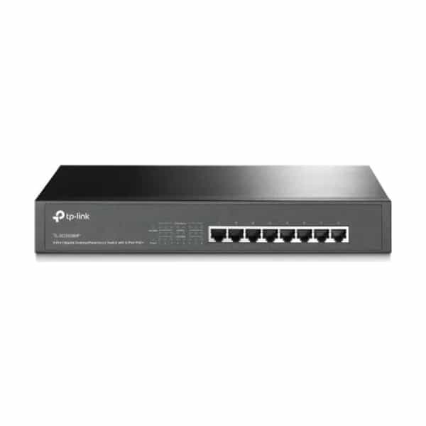 Switch TP-Link TL-SG1008MP 8 puertos 10/100/1000 PoE+ rackeable
