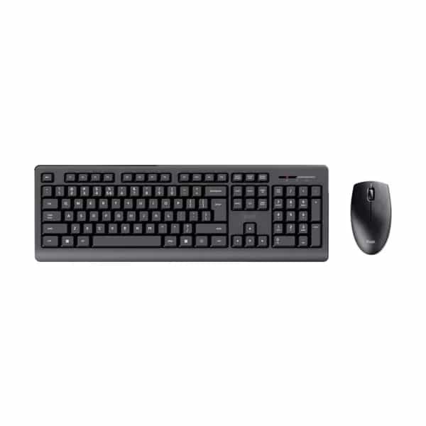 Combo Teclado y Mouse Trust Primo Wireless Deskset ES