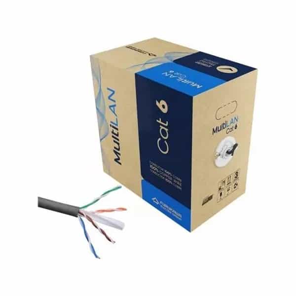 Cable Furukawa UTP CAT6 Multilan X305MT Gris Iec 603321