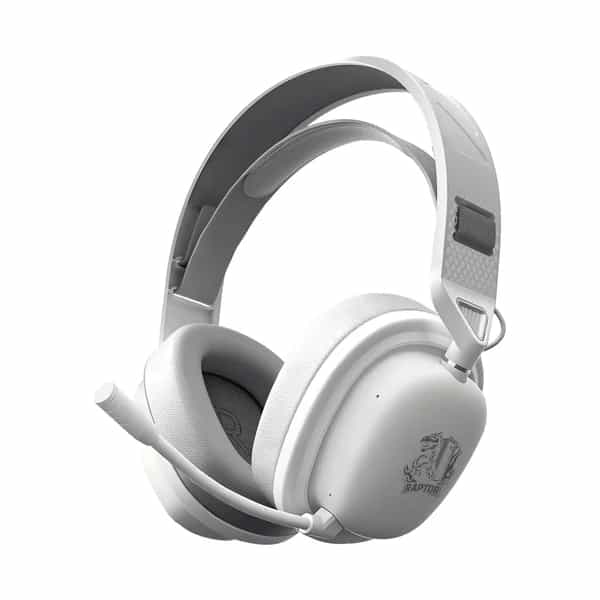 Auricular Gamer Raptor Inferno PRO X 7.1 Wireless con Dongle Blanco