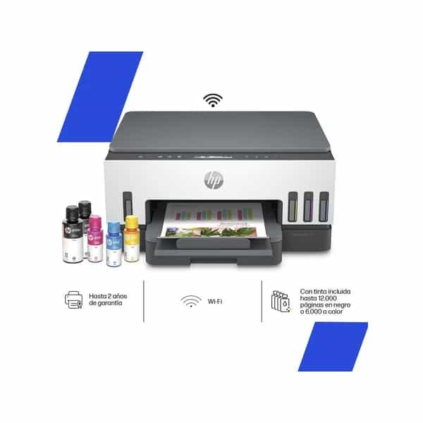 Impresora multifunción HP Smart Tank 720 dúplex Wi-Fi Bluetooth USB 6UU46A