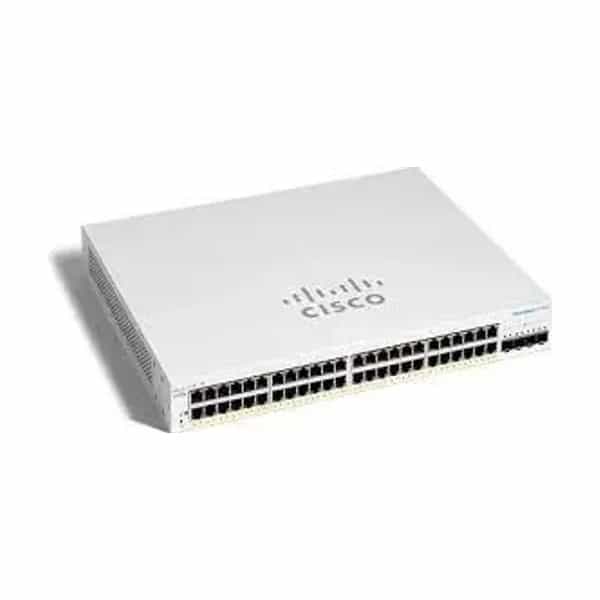 Switch Cisco Small Business administrable web 48 puertos Gigabit + 4 SFP CBS22048T4GA