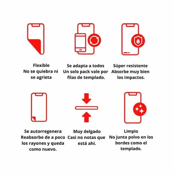 Film protector de pantalla Haxly antiespía x50