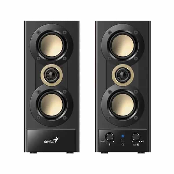 Parlantes Bluetooth Genius SP-HF800 Wood 3 vías 100-240V