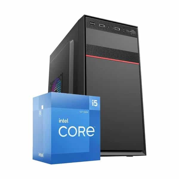 PC de escritorio Ecovision Intel Core i5-12400 16 GB SSD 1 TB + teclado y mouse