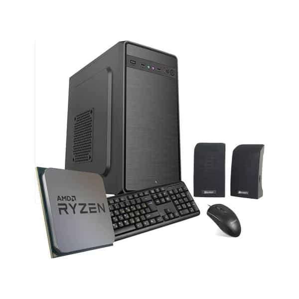 PC de escritorio Ecovision AMD Ryzen 7 5700G 32 GB SSD 1 TB + teclado y mouse