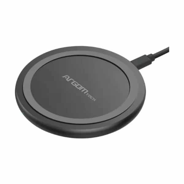 Cargador inalámbrico rápido ArgomTech 10W con certificación Qi