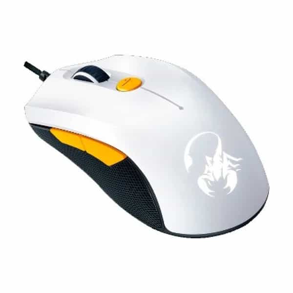 Mouse Gamer GX Gaming Scorpion M6-600 White RGB
