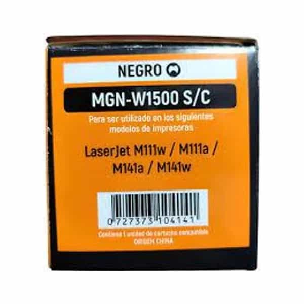 Tóner alternativo Magna compatible HP W1500A sin chip para M111w y M141a MGN-W1500A