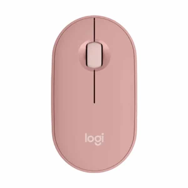 Mouse Logitech Inalámbrico M350s Pebble 2 Rose 910-007048