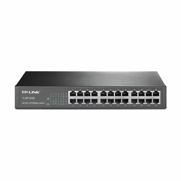 Switch TP-Link TL-SF1024D 24 puertos Fast Ethernet de escritorio