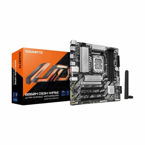 Motherboard Gigabyte B860M DS3H WIFI6E LGA1851 DDR5 M-ATX