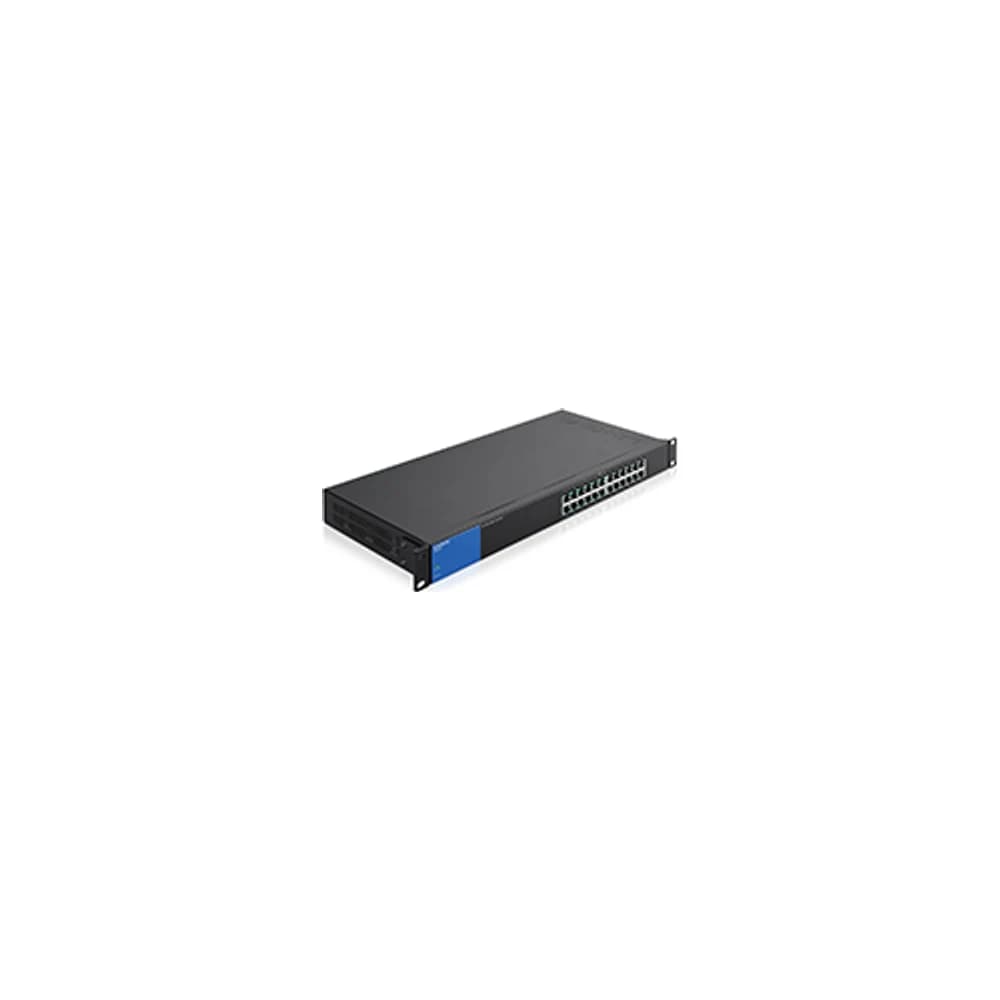 Switch Linksys LGS124P 24 puertos Gigabit con 12 PoE+ L2 no administrable