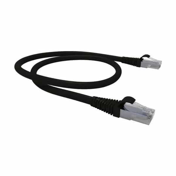 Patchcord Furukawa CAT5E 0.5M Negro con Cap CM