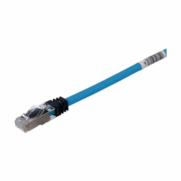 Patchcord Panduit FTP CAT6A 0.2m azul LSZH STP6X0.2MBU