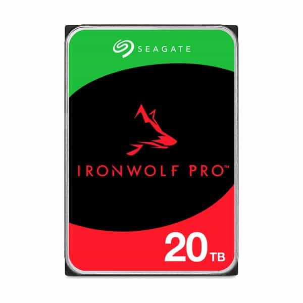 Disco duro interno Seagate 20TB 3.5" NAS Iron Wolf PRO