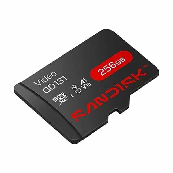 Tarjeta microSD SanDisk Video QD131 256 GB UHS-I 3D NAND SDSDQAS5-256G-BP