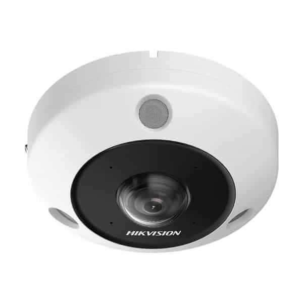 Cámara fisheye panorámica Hikvision DS-2CD63C5G1-IVS 12MP 360°