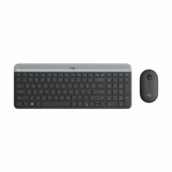 Combo Teclado y Mouse Inalámbrico Logitech MK470 Negro