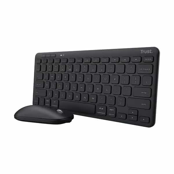 Combo teclado y mouse inalámbrico Trust Lyra ES