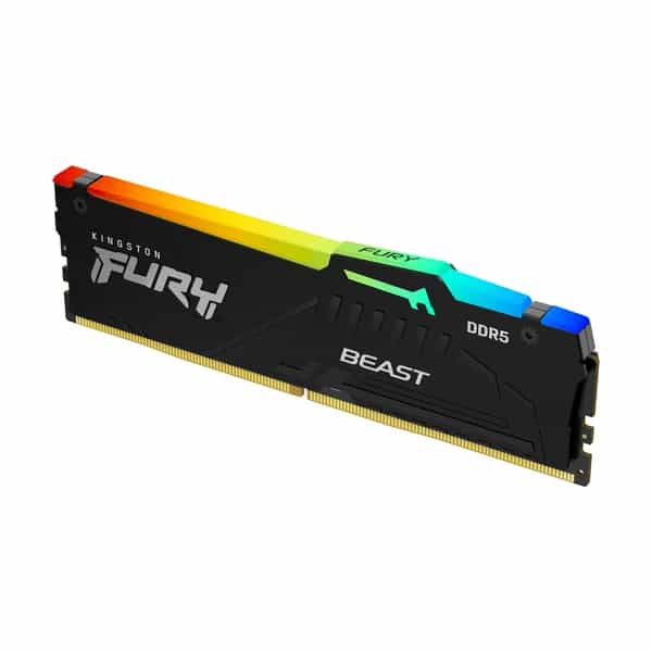 Memoria RAM Kingston Fury Beast RGB 32GB DDR5 6000MHz Black KF560C36BBEA-32