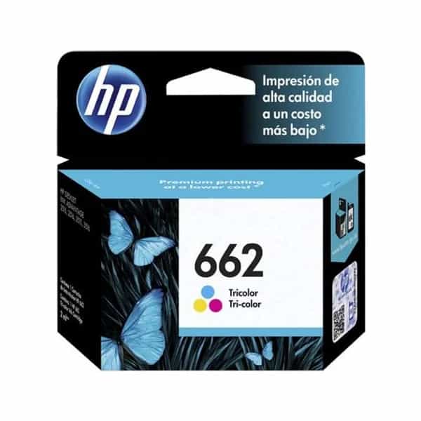 Cartucho de tinta HP 662 tricolor compatible con HP 2515 CZ104AL
