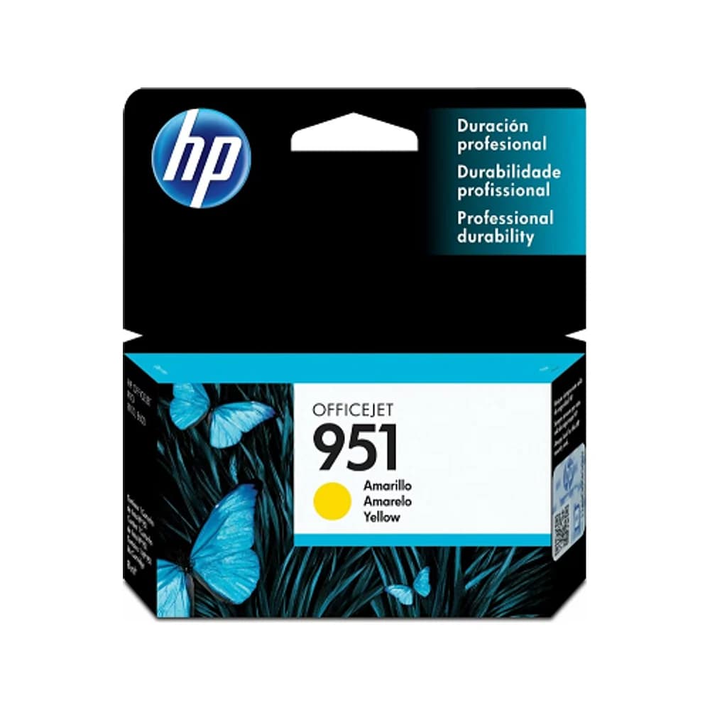 Cartucho de tinta HP 951 Amarillo OfficeJet CN052AL