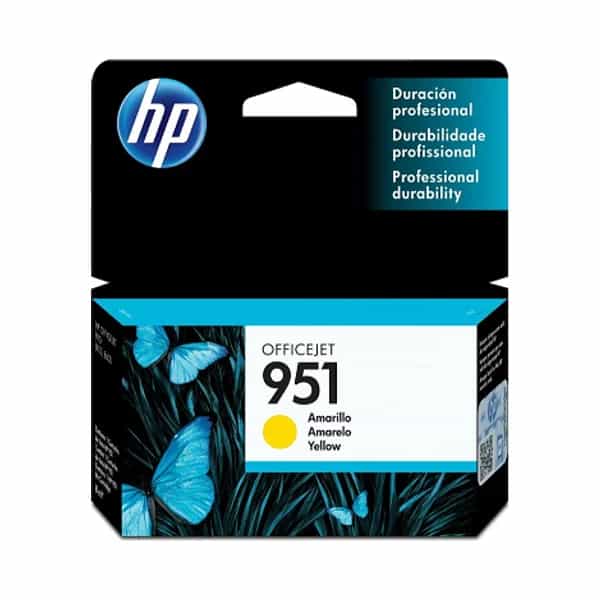 Cartucho de tinta HP 951 Amarillo OfficeJet CN052AL