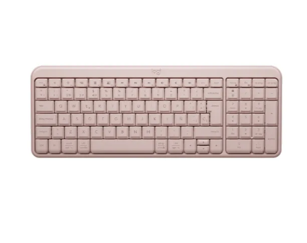 Teclado Logitech Bluetooth K250 Pebble Rose 920-013447
