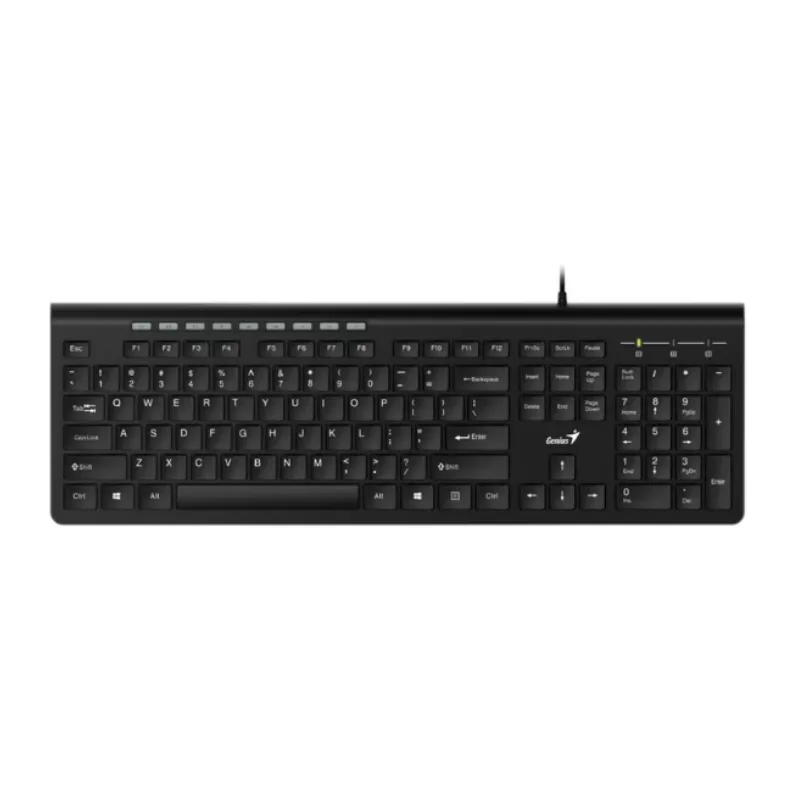 Teclado Genius SlimStar 230 II USB Black